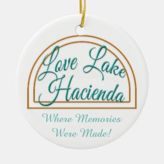 Circle Liebe Lake Hacienda Ornament