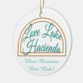 Circle Liebe Lake Hacienda Ornament (Links)