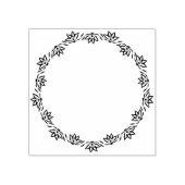 Circle Lotus Journal Gummistempel (Prägung)