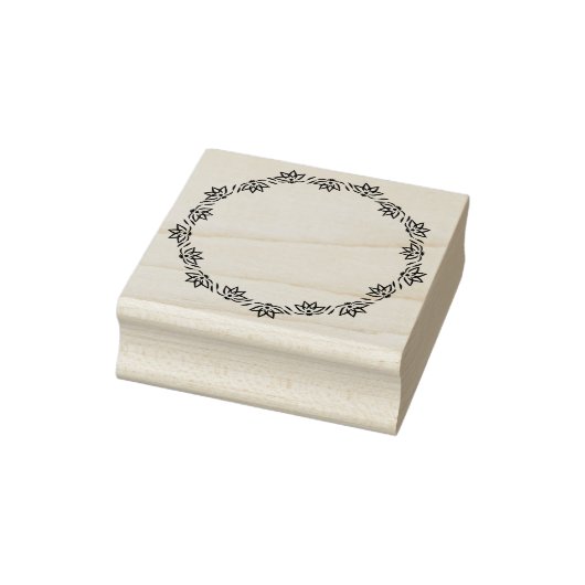 Circle Lotus Journal Gummistempel (Stempel)