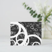 Circle Mad Postkarte (Stehend Vorderseite)