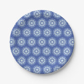 Circle Mandala Muster Pappteller (Vorderseite)
