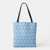 Circle Mandala Muster Tote Bag Tasche (Rückseite)