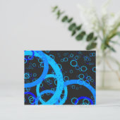 Circle Manie Postkarte (Stehend Vorderseite)