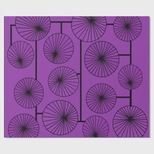 Circle Mobile  Geschenkpapier (Flach)