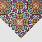 Circle Mosaic - 3D-Effekt - Decoupage Crafting Seidenpapier (Ausschnitt)