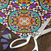 Circle Mosaic - 3D-Effekt - Decoupage Crafting Seidenpapier
