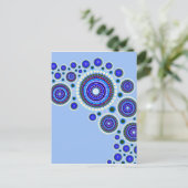 Circle Motif #117 Postkarte (Stehend Vorderseite)