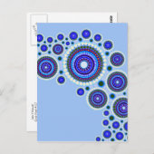Circle Motif #117 Postkarte (Vorne/Hinten)