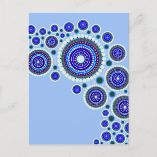 Circle Motif #117 Postkarte (Vorderseite)