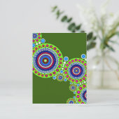 Circle Motif #119 Postkarte (Stehend Vorderseite)