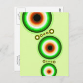 Circle Motif #124 Postkarte (Vorne/Hinten)