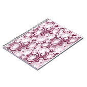 Circle-Muster-Notebook Notizblock (Linke Seite)
