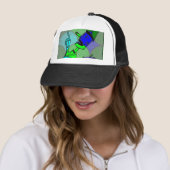 Circle Muster Tin Man Hat Truckerkappe (Beispiel)