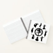 Circle of Indian Dance Notebook (Square) Notizblock (Innenseite)