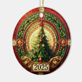 Circle of Light – Christmas Tree Blessing 2025” Keramik Ornament (Links)
