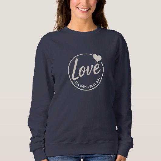Circle of Love Sweatshirt (Vorderseite)