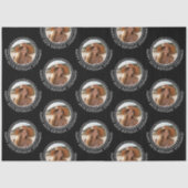 Circle One Foto Happy Birthday Gruß - Black Seidenpapier (Vorderseite)