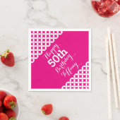 Circle pattern 50. serviette (Beispiel)