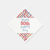 Circle pattern 50. serviette (Ecke)