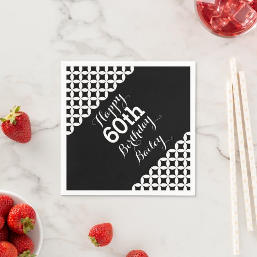 Circle pattern 60. serviette (Beispiel)