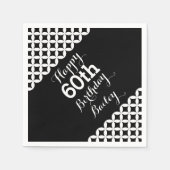 Circle pattern 60. serviette (Vorderseite)