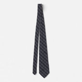 Circle Pattern Neck Tie Krawatte (Rückseite)