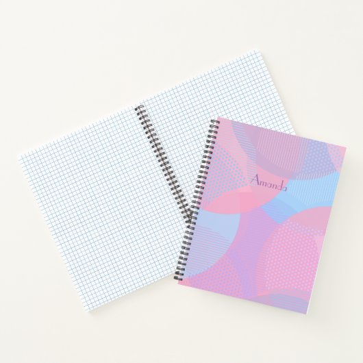 Circle Pattern Notebook Notizblock (Innenseite)