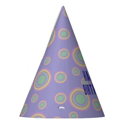 Circle pattern partyhütchen (Links)