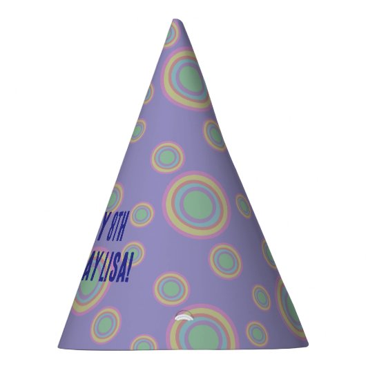 Circle pattern partyhütchen (Rechts)