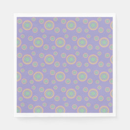 Circle pattern serviette