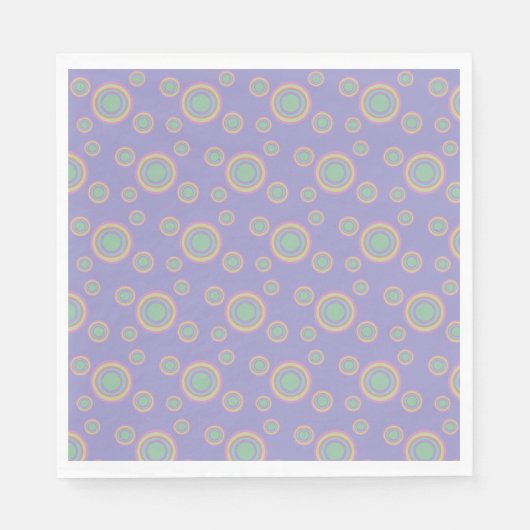 Circle pattern serviette (Vorderseite)