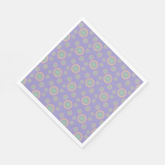 Circle pattern serviette (Ecke)