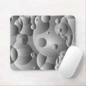 Circle Plastic Mousepad (Mit Mouse)