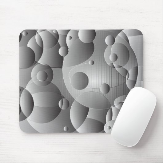 Circle Plastic Mousepad (Mit Mouse)