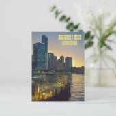 Circle Quay in Sydney Australien Postkarte (Stehend Vorderseite)