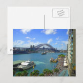 Circle Quay Sydney Postkarte (Vorne/Hinten)