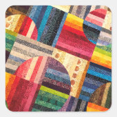 Circle Quilt Sticker (Vorderseite)