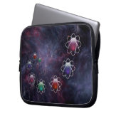Circle Reasoning Laptop Sleeve (Vorderseite Links)