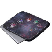 Circle Reasoning Laptop Sleeve (Vorne Knopf)
