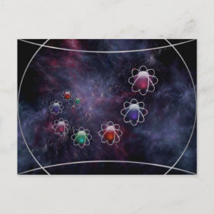 Circle Reasoning Postcard Postkarte