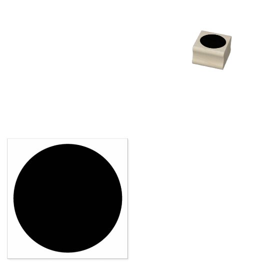 Circle Rubbir Briefmarke Gummistempel (Stempel)