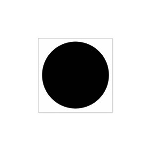 Circle Rubbir Briefmarke Gummistempel