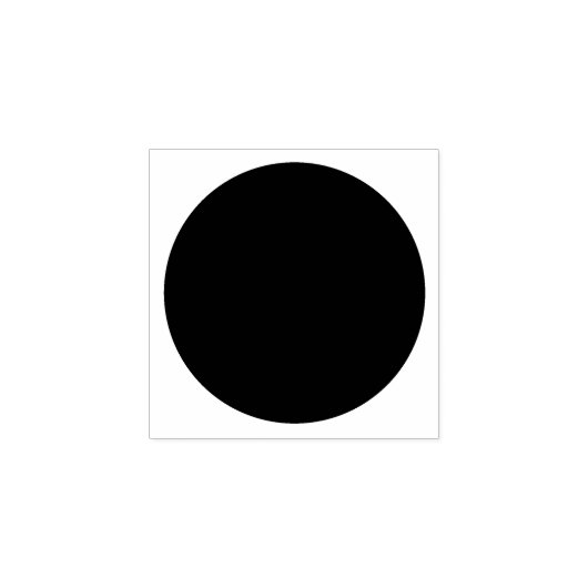 Circle Rubbir Briefmarke Gummistempel (Prägung)