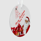 Circle Santa Ornament (Vorderseite)