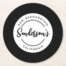 Circle "Schwarz-weiß City Town Place"