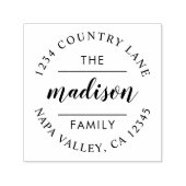 Circle Script | Erstellen Sie Ihre eigene Rücksend Permastempel (Design)