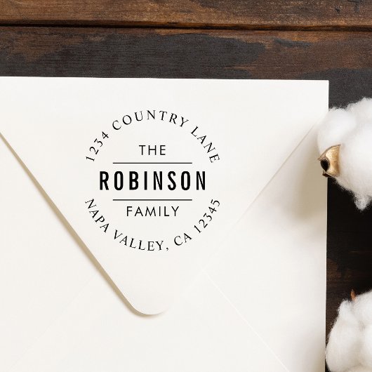 Circle Script | Erstellen Sie Ihre eigene Rücksend Permastempel