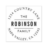 Circle Script | Erstellen Sie Ihre eigene Rücksend Permastempel (Design)