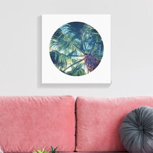 Circle Shape-Foto Leinwanddruck (Insitu (Wohnzimmer))